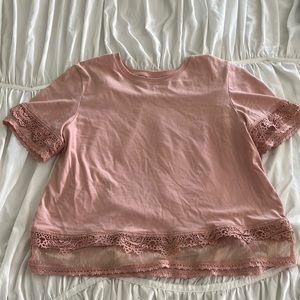 Top Shop Light Pink shirt